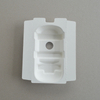 Cosmetic box white sugarcane pulp wet pressed paper holder