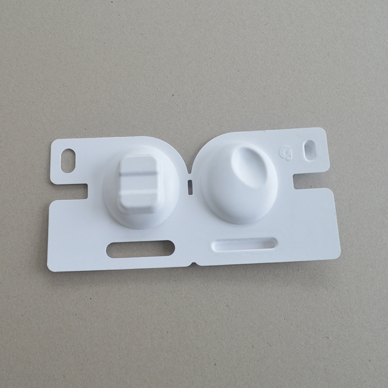 Cosmetic box white sugarcane pulp wet pressed paper holder