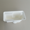 Cosmetic box white sugarcane pulp wet pressed paper holder