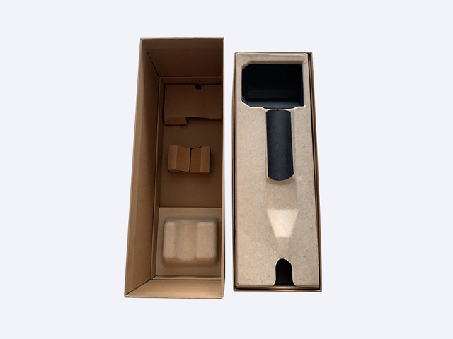 White Hair Dryer Eco-friendly Wet Pressed Paper Holder