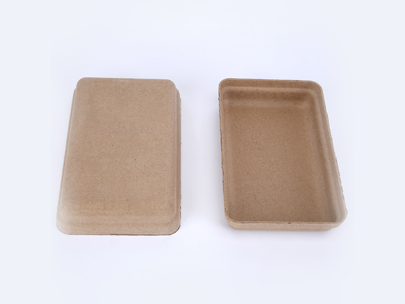 Garment Storage Box Yellow Dry Pressed Paper Holder