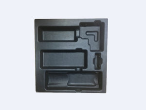 Electronic black wet pressed paper tray packaging inner tray
