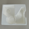 Cosmetic box white sugarcane pulp wet pressed paper holder