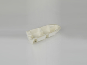 Wine Paper Tray White Wet Pressed Sugarcane Pulp Pulp Molded Packaging