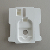 Cosmetic box white sugarcane pulp wet pressed paper holder