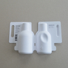 Cosmetic box white sugarcane pulp wet pressed paper holder