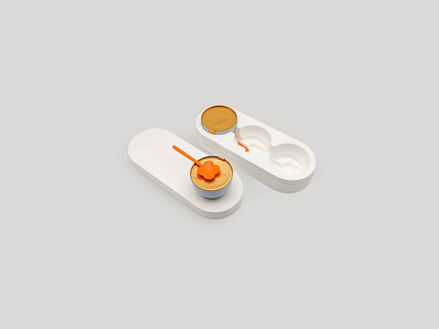 Instant Fish Maw Pulp Moulded Packaging Box