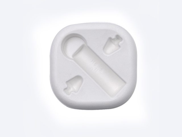  Car Charger White Sugarcane Pulp Wet Pressed Paper Holder