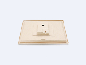 Battery Colored Sugarcane Pulp Wet Pressed Eco-friendly Paper Plastic