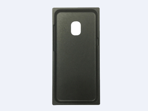 Black phone paper holder