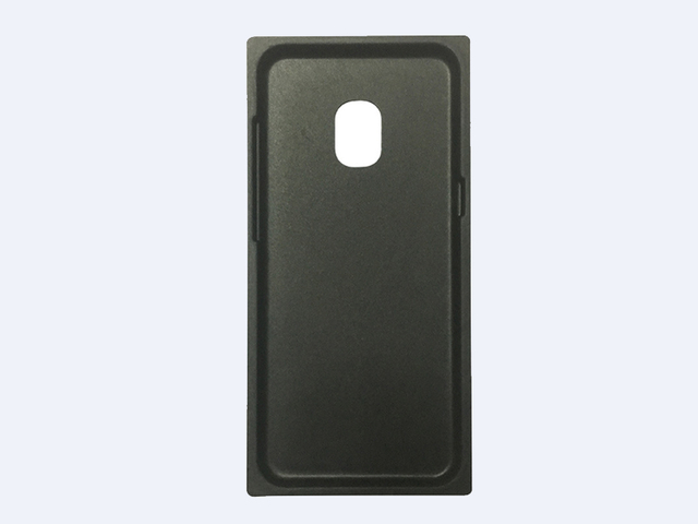 黒い電話紙ホルダー