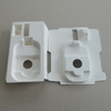 Cosmetic box white sugarcane pulp wet pressed paper holder