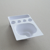 Cosmetic box white sugarcane pulp wet pressed paper holder