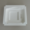 Cosmetic box white sugarcane pulp wet pressed paper holder