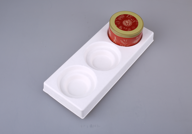 Supplement wet pressed bagasse degradable paper tray