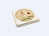 Pu'er Tea Gift Box White Wet Pressed Paper Tray Packaging