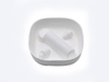 Car Charger White Sugarcane Pulp Wet Pressed Paper Holder