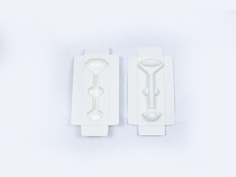 White Wet Pressed Paper Plastic