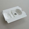 Cosmetic box white sugarcane pulp wet pressed paper holder