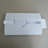 Cosmetic box white sugarcane pulp wet pressed paper holder