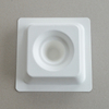 Cosmetic box white sugarcane pulp wet pressed paper holder
