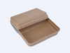 Garment Storage Box Yellow Dry Pressed Paper Holder