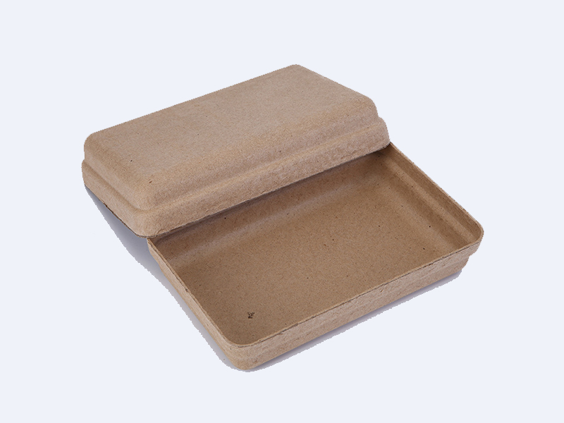 Garment Storage Box Yellow Dry Pressed Paper Holder
