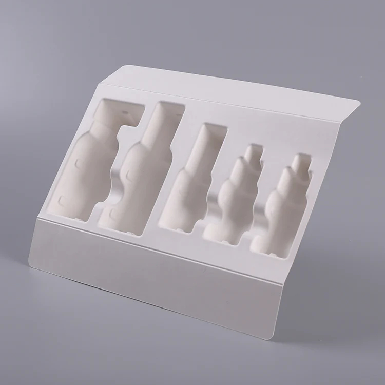 Molded Pulp Tray Manufacturers for Skincare Spray Bottle