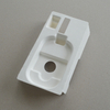 Cosmetic box white sugarcane pulp wet pressed paper holder