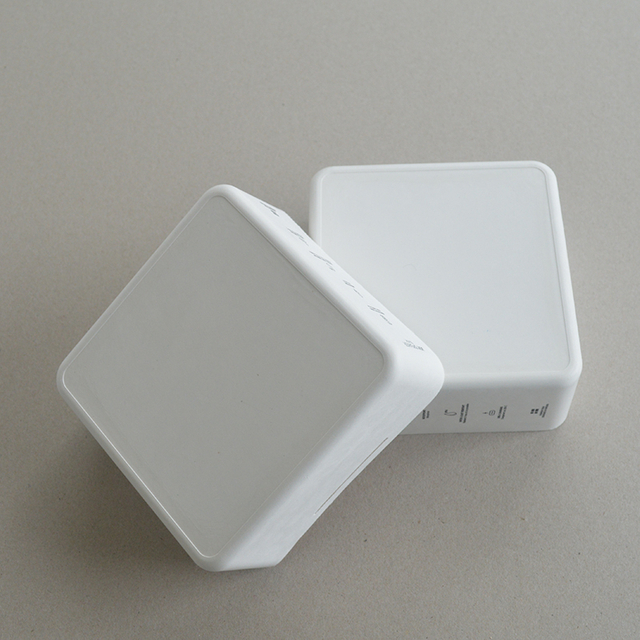 Caja cosmética Pulpa de azúcar blanca soporte de papel presionado con húmedo
