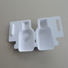 Cosmetic box white sugarcane pulp wet pressed paper holder