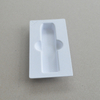 Cosmetic box white sugarcane pulp wet pressed paper holder