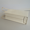 Cosmetic box white sugarcane pulp wet pressed paper holder