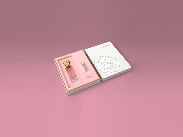 Cosmetics Color Wet Pressed Paper Tray Packaging Box