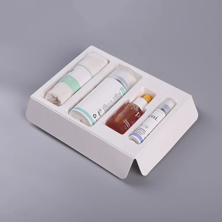 Custom Molded Pulp Inserts​ for Skincare Set