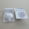 Cosmetic box white sugarcane pulp wet pressed paper holder