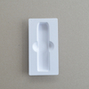 Cosmetic box white sugarcane pulp wet pressed paper holder