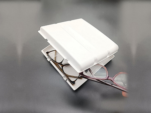 Glasses Case White Wet Pressed Paper Holder Pulp Molding