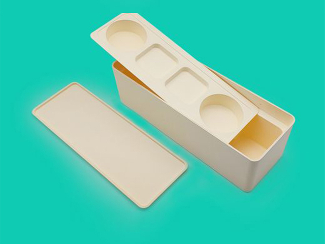 Mooncake Box Sugarcane Pulp Color Eco-friendly Paper Tray Packaging Box