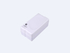 Perfume Bottle White Wet Pressed Paper Holder Pulp Molded Packaging Box Customized