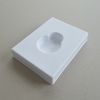 Cosmetic box white sugarcane pulp wet pressed paper holder