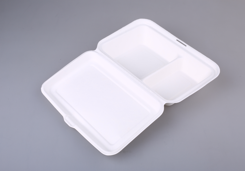 Lunch box wet pressed paper tray packaging inner tray