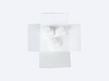 Car Charger White Sugarcane Pulp Wet Pressed Paper Holder