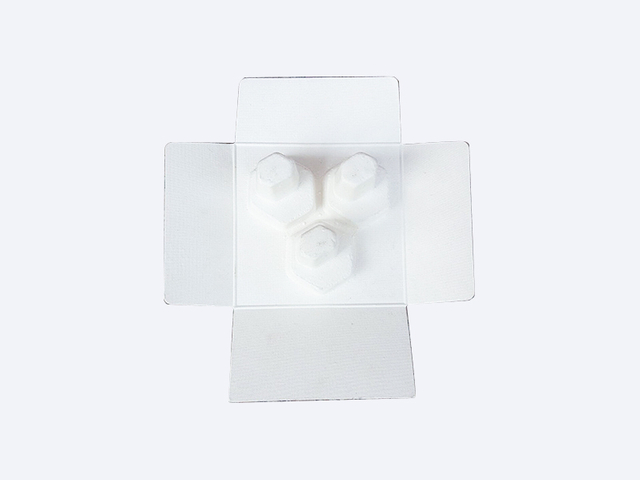 Car Charger White Sugarcane Pulp Wet Pressed Paper Holder