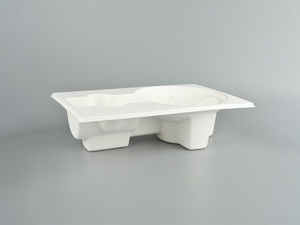 Mobile-power-sugarcane-pulp-paper-tray-(pulp-molding)