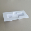 Cosmetic box white sugarcane pulp wet pressed paper holder