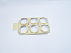 Raw wood pulp wet pressed paper tray custom packaging lining
