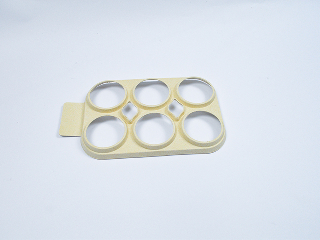 Raw wood pulp wet pressed paper tray custom packaging lining