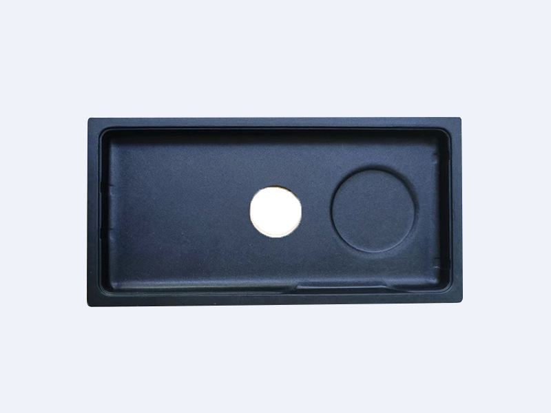 Black Wet Pressed Paper Holder for Mobile Phone