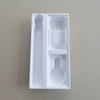 Cosmetic box white sugarcane pulp wet pressed paper holder